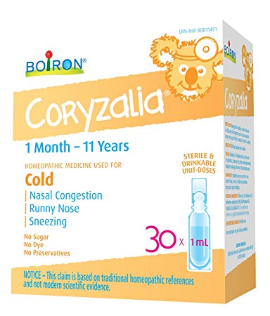 Boiron Coryzalia Cold Relief, 30-Dose