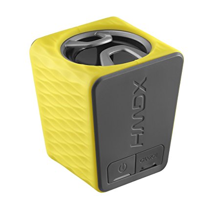 HMDX Burst Portable Rechargeable Speaker, HX-P130YL (Yellow)
