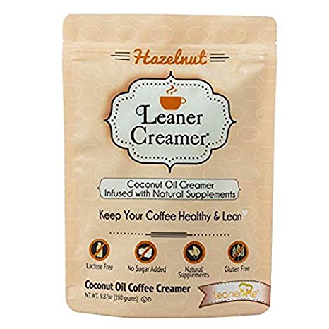 Leaner Creamer- Coffee Creamer Powder: Keto | Non-Dairy | Paleo | Sugar Free- Decadent Mocha (280g Pouch)