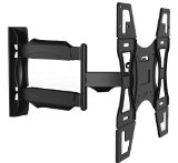 Invision TV Wall Mount Bracket with Tilt and Swivel 20 Inch Articulating ArmUltra Slim 18-Inch Wall Profile for Most 26 - 55 Inch LEDLCDPlasma4K3D and Curved Screens A2HDTV-L
