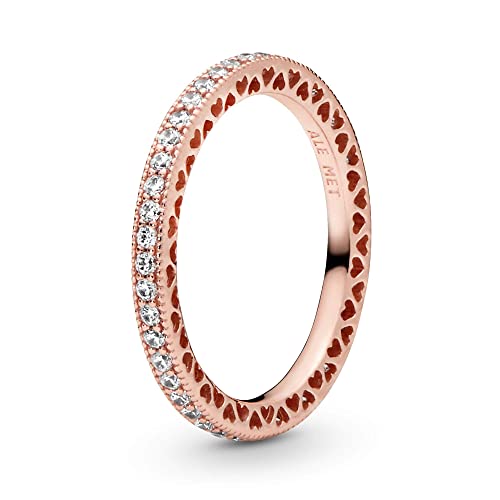 PANDORA Hearts Rose Gold Ring 2