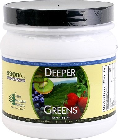 Ortho Molecular - Deeper Greens Powder - 482 gr