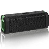 Ivation Acoustix All-Terrain Bluetooth Speakers w FM Radio and LCD Display IPX7 Water and Dust Proof - Rechargeable 2500mAh Battery for 9 Hour Play Time
