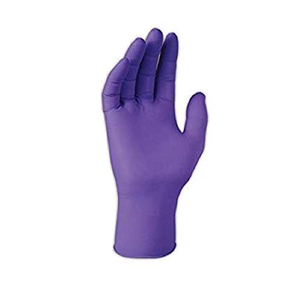 3 Pack PURPLE NITRILE Exam Gloves, Medium, Purple, 100/Box by Halyard Health (Catalog Category: Office Maintenance, Janitorial & Lunchroom / Gloves)