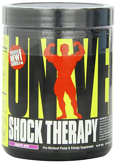 Universal Nutrition Shock Therapy Pre-Workout Pump & Energy Supplement, with BCAA complex, Creatine, and Electrolytes