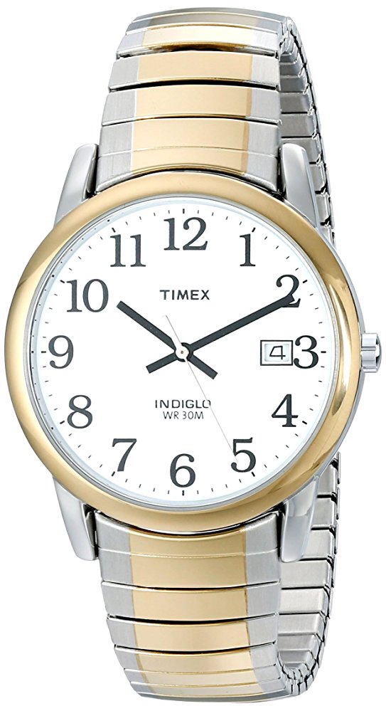 Timex Men's Easy Reader Date Expansion Band Watch