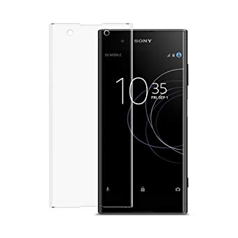 Sony Xperia XZ Premium Screen Protector,3D Full Coverage 9H Hardness Tempered Glass Screen Protector for Sony Xperia XZ Premium with Anti-fingerprint Bubble-Free (transparent)