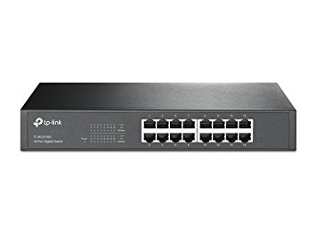 TP-LINK TL-SG1016D 16-Port Gigabit Desktop Switch