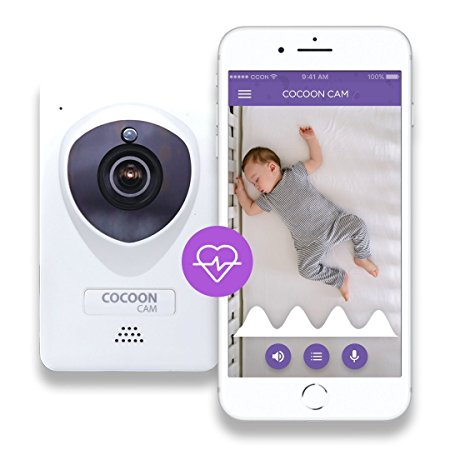 Cocoon Cam Plus Baby Breathing and Video Monitor New 2018 Version