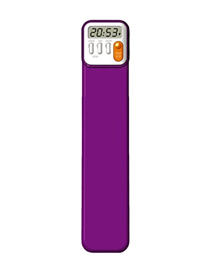 Mark-My-Time Digital Bookmark - Purple