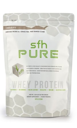 Stronger Faster Healthier Pure Whey Protein Powder Chocolate