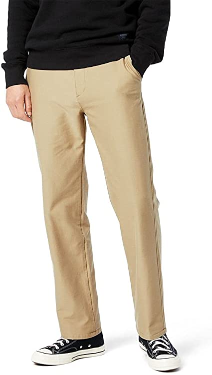 Dockers Men's Comfort Chino Straight Fit Smart 360 Knit Pants (Regular and Big & Tall)