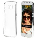Galaxy S6 Case Clear hard back panel and soft protective bumper Crystal clear phone case for Samsung Galaxy S6
