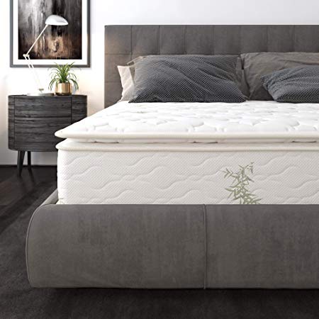 Signature Sleep Mattress, King Mattress, 10 Inch Hybrid Coil Mattress, Soft, King