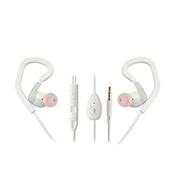 Darkiron Earphones Headphones, High Definition, in-ear, Tangle Free, Noise Isolating , HEAVY DEEP BASS for iPhone, iPod, iPad, MP3 Players, Samsung Galaxy, Nokia, HTC, Nexus, Black Berry etc (With Volume Control and Mic) (White)