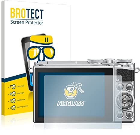 brotect Glass Screen Protector compatible with Nikon 1 J5 Glass Protector, Extreme Scratch Resistant, AirGlass