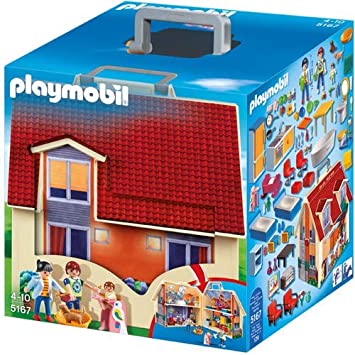 PLAYMOBIL Take Along Modern Doll House (Renewed)