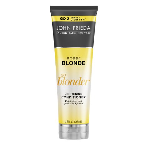 John Frieda Sheer Blonde Go Blonder Lightening Conditioner, 8.3 Fluid Ounce