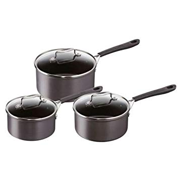 Tefal H900S344 Induction Saucepan Set, Aluminium