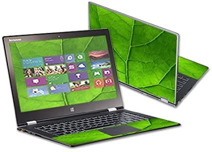 MightySkins Skin Compatible with Lenovo IdeaPad Yoga 2 Pro 13.3" Touchscreen wrap Sticker Skins Green Leaf