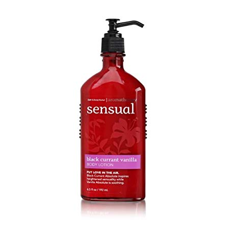 Bath and Body Works Aromatherapy Sensual Black Currant Vanilla Body Lotion 6.5 Ounce Retired Fragrance