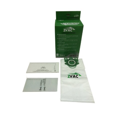 Miele ZVac Style U Vacuum Bags 10 bags  2 filters