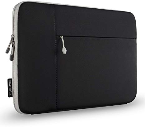 Runetz - MacBook Pro 16 inch Sleeve Neoprene 2019 - Laptop Sleeve Notebook Cover Bag Case with Accessory Pocket for New 16 inch MacBook Pro - Black