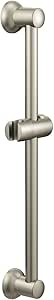 Moen A735BN Handshower 30-Inch Adjustable Slidebar Assembly, Brushed Nickel