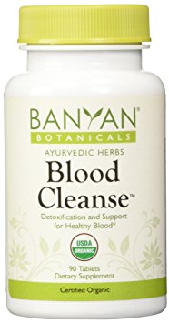 Banyan Botanicals Blood Cleanse - Certified Organic, 90 Tablets - For Detoxification & Support for Healthy Blood