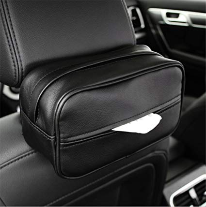 SHAKAR Car Console Armrest Paper Box,Sun Visor Napkin Holder, Car Tissue Holder,Backseat Tissue Case Holder Cars