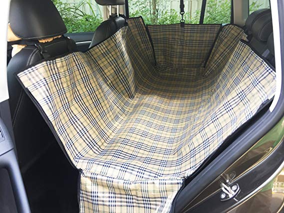 Geepro Waterproof Pet Dog Car Hammock Back Seat Cover Protection Blanket