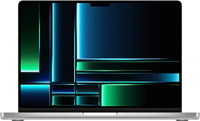 Apple 2023 MacBook Pro Laptop M2 Pro chip with 10‑core CPU and 16‑core GPU: 14.2-inch Liquid Retina XDR Display, 16GB Unified Memory, 512GB SSD Storage. Works with iPhone/iPad; Silver