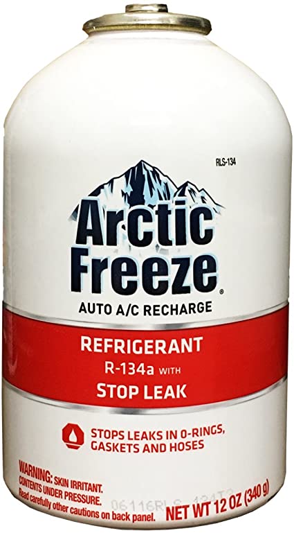 Arctic Freeze (RLS-134T) Refrigerant R-134a with Stop Leak 12 oz (1 Can)