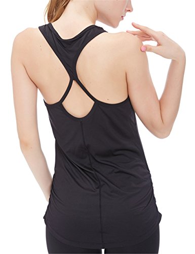 icyzone Workout Yoga Fitness Sports Racerback Tank Tops for Women