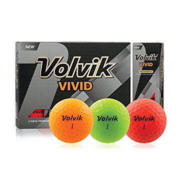 Volvik Vivid Golf Balls (One Dozen)