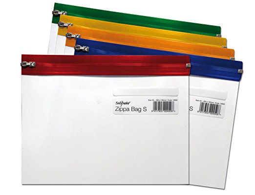Snopake Zippa Bag S A5 225X190mm Pack Of 5 Files