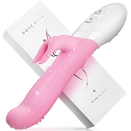 Women G spot Vibrator by ROSERAIN, Warming Function Rechargeable Waterproof Wand Sex Massager, Vagina Stimulation Clit Vibrator, Adult Vibrator Toy for Females, Couples