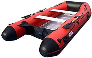 BRIS 12ft Inflatable Boat Inflatable Raft Sport Rescue Diving Boat Fishing Dinghy Tender Pontoon