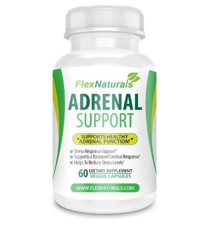 Adrenal Support Supplement with Ashwagandha and Holy Basil, designed to Balance  Cortisol Levels and Reduce Stress (60)
