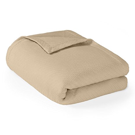 Premier Comfort Liquid Cotton Blanket, King, Linen