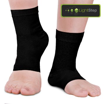 LightStep Ankle Compression Sleeves, Medium