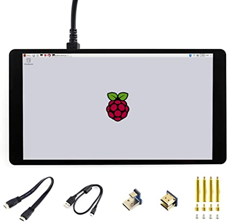 Waveshare 5.5inch HDMI AMOLED 1080x1920 Resolution Monitor AMOLED Capacitive Touch Screen with Toughened Glass Cover Supports Multi Mini PC as Raspberry Pi4 and Multi Systems