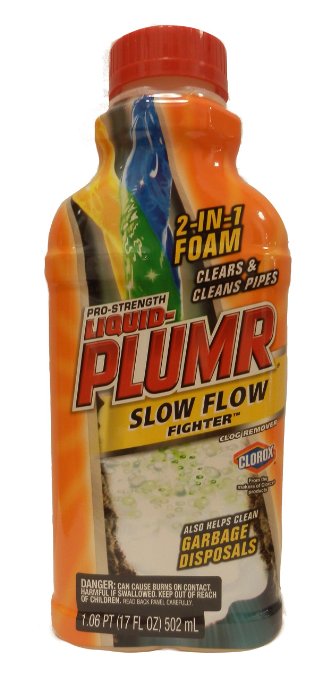 Liquid Plumber 2-IN-1 Foam Pro-Strength 17 ounces