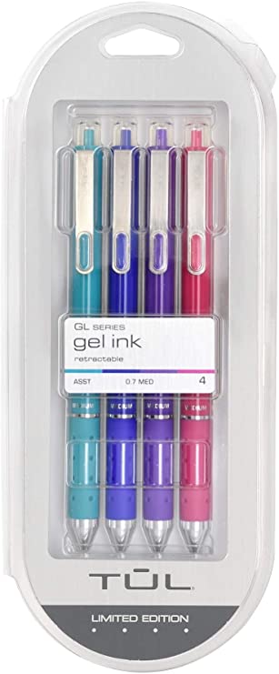 TuL Limited Edition Candy Hue Brights Rollerball Gel Pens with Archival Grade Ink