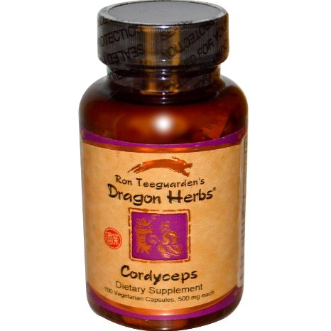 Dragon Herbs Cordyceps -- 500 mg - 100 Capsules