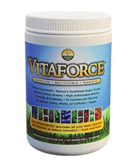 Vitaforce Citrus - Best Superfood Multivitamin Antioxidant Probiotic and Prebiotic Supplement - Gluten Free - Non GMO - Vegan