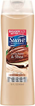 Suave Naturals Cocoa Butter Moisturizing Body Wash by Suave for Unisex - 12 oz Body Wash