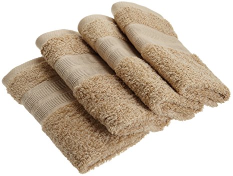 100% Organic Cotton Luxury Wash Cloth- Made Here by 1888 Mills (4pk)