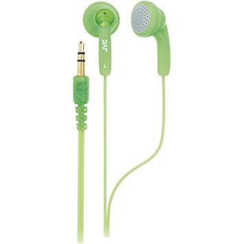 JVC HAF130G Green Gumy Headphones