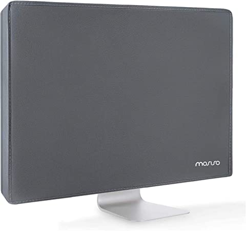 MOSISO Monitor Dust Cover 19,19.5,20,20.5,21 inch Anti-Static Dustproof LCD/LED/HD Panel Case Computer Screen Protective Sleeve Compatible with iMac 21.5 inch,19-21 inch PC,Desktop and TV, Space Gray